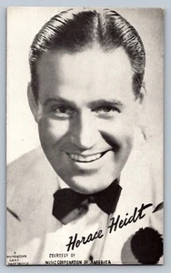 Postcard Mutoscope Horace Heidt American Big Band Leader Pianist Radio & TV M612 - Picture 1 of 2