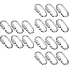 18 pcs Chain Connector Chain Link Connector Locking Link Connector
