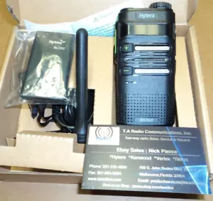 HYTERA BD352I DMR PORTABLE UHF RADIO UHF 400 - 470 Mhz BD352 Analog & digital - Picture 1 of 8