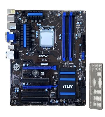MSI H87-G43 ATX Mainboard Sockel LGA1150 Motherboard inkl. Blende #R10-C4 - Bild 1 von 4