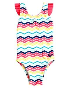 BNWT ROXY BABY GIRL ONE PIECE CARNIVAL SWIMSUIT SIZE 3-6 MONTHS RRP $60