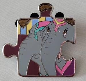 Dumbo Puzzle Pin Elephants - Picture 1 of 3