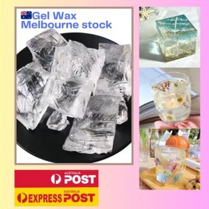 Gel Jelly Candle Making Wax Pure Clear Container Melt Pour Wax DIY (AUSTOCK) - Picture 1 of 9