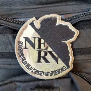Neon Genesis Evangelion EVA Nerv Splitter Uniform Haken Aufnäher CP Wald Cosplay - Bild 1 von 1
