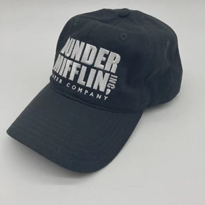 Gorra Dunder Mifflin Sombrero Correa Trasera La Oficina Negra Gorra de Béisbol Compañía de Papel - Imagen 1 de 8