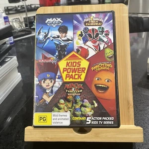 Kids Power Pack region 4 DVD (Power Rangers, The Annoying Orange, TMNT, - Picture 1 of 2