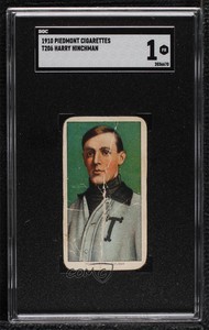 1909-11 T206 Piedmont 350 Back Harry Hinchman SGC 1