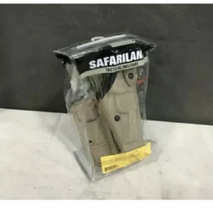 New SAFARILAND Beretta 92 96 Leg Holster Tan Double Strap 6004-73 M9 - Picture 1 of 4