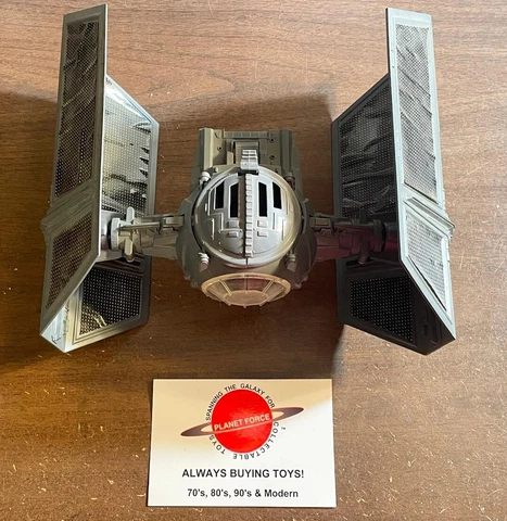 1978 Darth Vader's Tie Fighter Complete Vintage Star Wars Kenner Vehicle Cover