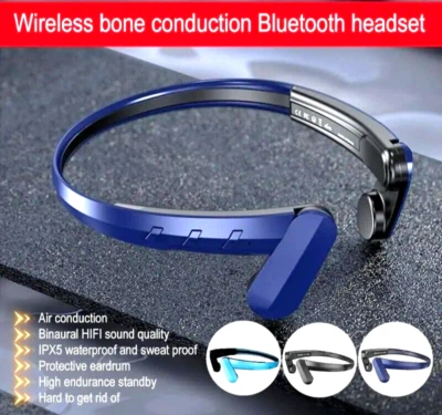 Audifonos Bluetooth Inalambricos Auriculares De Oreja Abierta para iPhone Galaxy - Image 1 of 4