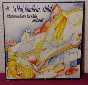 DDR Schallplatte LP SCHLAF KINDLEIN, SCHLAF- SCLUMMERLIEDER AMIGA OSTALGIE Vinyl - Foto 1 di 3