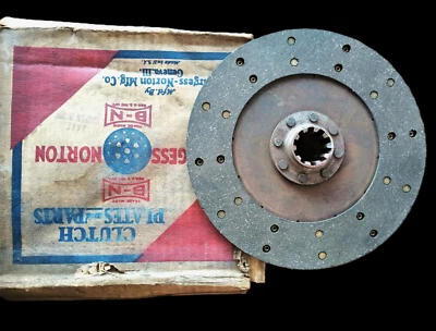 1928 1932 1934 30's 20s Oldsmobile Viking Willys Nash Antique Clutch Disc 9 7/8" - Image 1 of 4