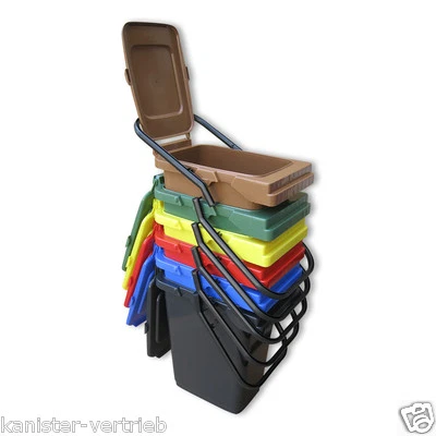 25 L Mülltonne, Mini Mülltonne, Abfalleimer, Müllbehälter klein, Abfalltonne - Bild 1 von 2