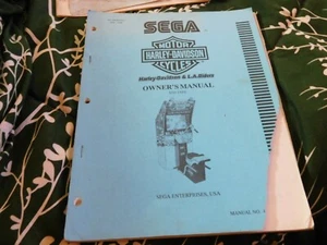 Sega Harley Davidson manuales arcade  - Imagen 1 de 2