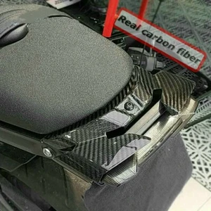 Real Carbon Fiber For 2017-2021 MT10 FZ10 Rear Tail Light Guard Cover ,Seat Cowl - Picture 1 of 5