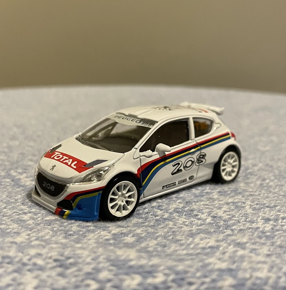 Norev 3 inches 1/64 Peugeot Sport 208 T16 Rallye Total