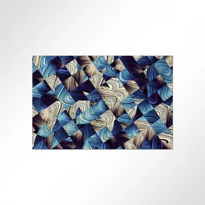 Lysel Akustikbild Schallschlucker Absorber Schallbild 100x100x5,5cm Abstrakt - Bild 1 von 4