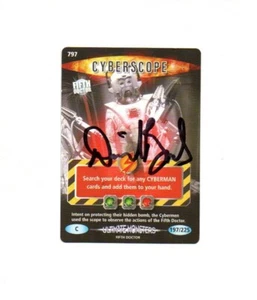 Doctor Who Trading Card Battles in Time #797 Signed by DAVID BANKS - Picture 1 of 1