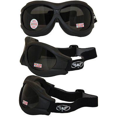 Flexable Anti-Fog Motorcycle Goggles-Fit Over...