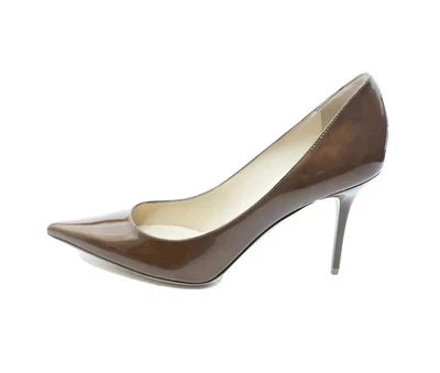 Zapatos de salón Jimmy Choo Agnes charol tostado punta para mujer talla 38 EE. UU. 8 Foto 1 de 4