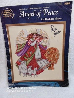97' ASN/DONNA KOOLER ANGEL OF PEACE CHART # 3696 USED BUT READABLE - Image 1 of 4