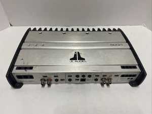 JL Audio 500/1 Monoblock Subwoofer Amplifier - Silver And Black - Pre Owned - Picture 1 of 21