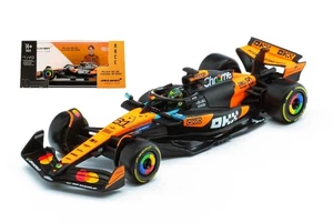 Modellino Mclaren F1 2025 Oscar Piastri MCL39  1/43 Burago + pilota + vetrina - Foto 1 di 2