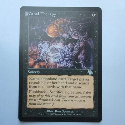 MTG Cabal Therapy ( JUD) Judgment Regular Common 62/143 - Image 1 of 2