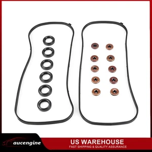 Valve Cover Gasket Set Fits For 05-09 Honda Odyssey Acura TL Mdx 3.0L 3.2L 3.5L - Picture 1 of 9