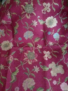 SALE Schumacher Fabric 2 Samples Floral NWT Empress Rose Brocade Retired NWT - Picture 1 of 5