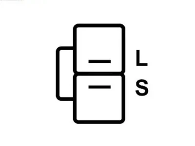 Alternador con polea A0558S AS-PL para MITSUBISHI CARISMA CARISMA Sedán - Imagen 1 de 4