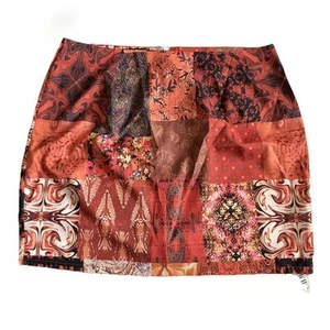 Cider Vintage inspirierter Patchwork Minirock Größe Large - Bild 1 von 6