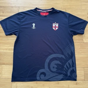 Inglaterra 2014 Copa Mundial de la FIFA Brasil Cresta Camiseta Rendimiento Oficial Talla XL - Imagen 1 de 7