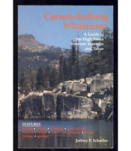 Carson Iceberg Wilderness California Climbing Fishing High Sierra Hiking Maps - Picture 1 of 1