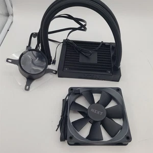 NZXT Kraken 120 - RL-KR120-B1 - AIO RGB CPU Enfriador Líquido con Ventiladores, Negro - Imagen 1 de 4