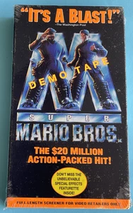 SUPER MARIO BROS. DEMO SCREENER  VHS FIRST PRINT SEALED - Bild 1 von 6