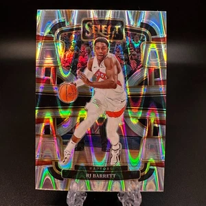 2023-24 Panini Select Tectonic Prizm RJ Barrett #1 Toronto Raptors - Picture 1 of 2