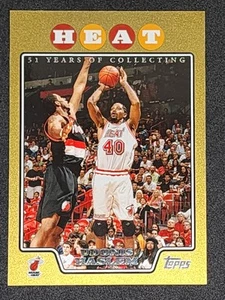 2008-09 Topps Basketball Gold #72 Udonis Haslem Miami Heat /2008 - Picture 1 of 4