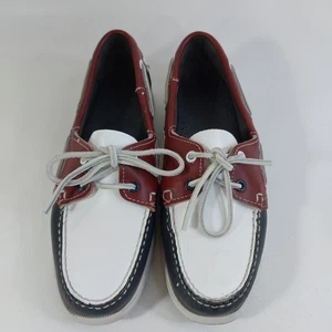 Vintage Sebago Docksides Herren Schnürschuhe Bootsschuhe Größe: 8,5 M - Bild 1 von 6