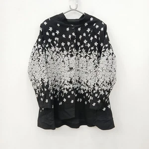 Chesca Jacket UK 16-18 Womens White/Black Floral Pattern Long Sleeve FLT17-DM - Picture 1 of 5