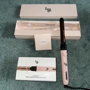L'ange Le Pirouette 26mm Titanium Rotating Curling Iron Blush, Model # 2520 - Picture 1 of 8