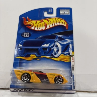 Trituradora amarilla Hot Wheels 2001 primeras ediciones 10/36 #022 nueva en paquete Foto 1 de 4