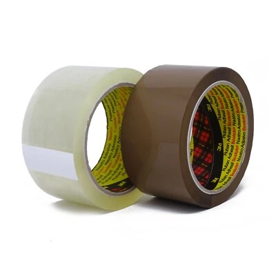 Nastro adesivo 3M Scotch 305 nastro da imballaggio nastro da imballaggio 66 m:50 mm trasparente e marrone