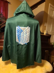 Attack on Titan Anime Cosplay Cape Size Large Or XXL - Picture 1 of 7