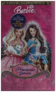 VHS Mattel Barbie - La principessa e la povera / Barbie as the Princess and the - Picture 1 of 1