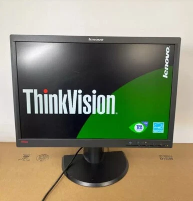 Lenovo LT2252pwA ThinkVision 22" Monitor w/ VGA DP PWR built in speaker - Image 1 of 2