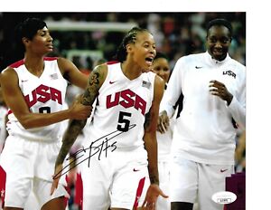 Seimone Augustus Hand Signed Autograph Olympic Gold WNBA Legend Rare JSA COA 