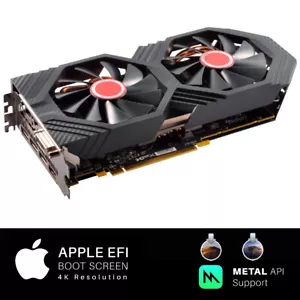 Apple Mac Pro RX 580 8GB PCI-E Video Graphics Card RX580 OSX Mojave Sequoia - Picture 1 of 5
