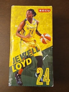 RARO 2018 Jewell Loyd Seattle Storm Bobblehead Sueco Notre Dame BECU NUEVO MUY BUEN ESTADO - Imagen 1 de 6