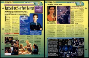 Jadzia Dax: Starfleet Career - Starfleet Personnel - Star Trek Fact File Page - Picture 1 of 1